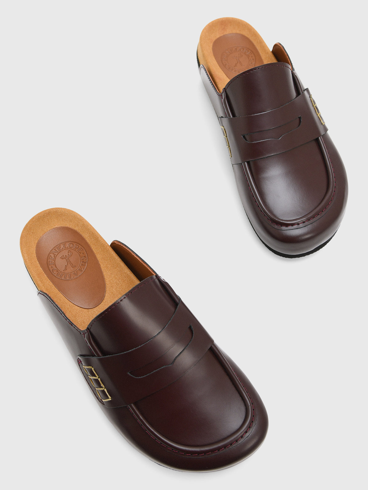 Penelope Chilvers Women's Elgin Leather Slide - Saint Bernard