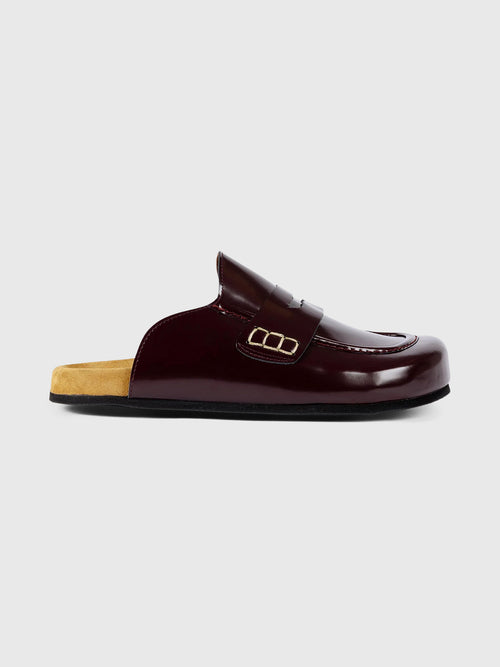 Penelope Chilvers Women's Elgin Leather Slide - Saint Bernard