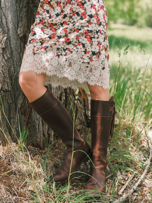Penelope Chilvers Women's Long Tassel Boot - Saint Bernard