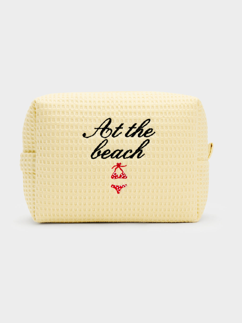 Abbode At The Beach Waffle Pouch - Saint Bernard