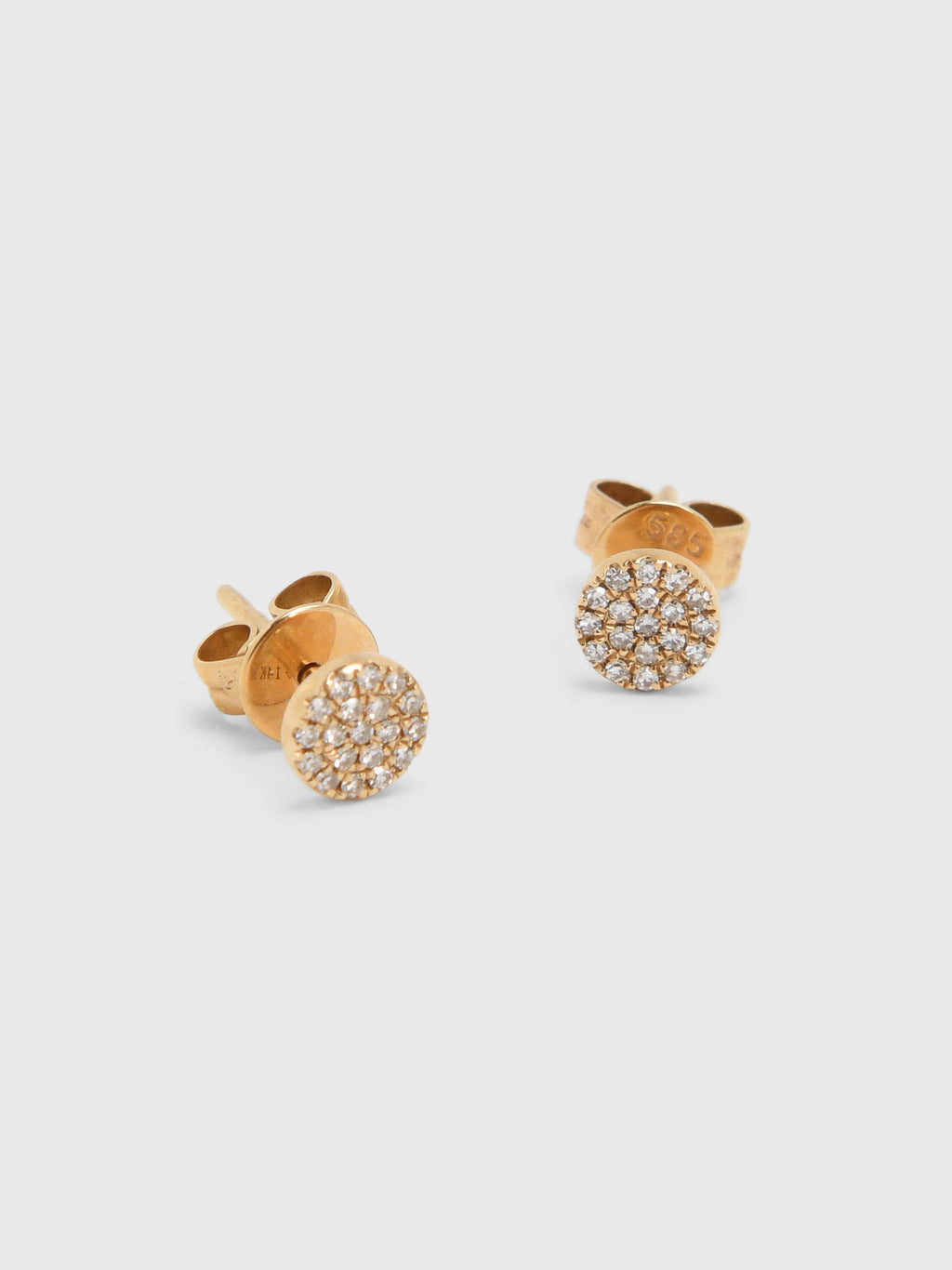 Francie B. Well Rounded Diamond Earrings - Saint Bernard
