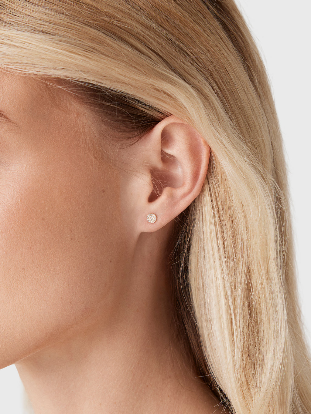 Francie B. Well Rounded Diamond Earrings - Saint Bernard