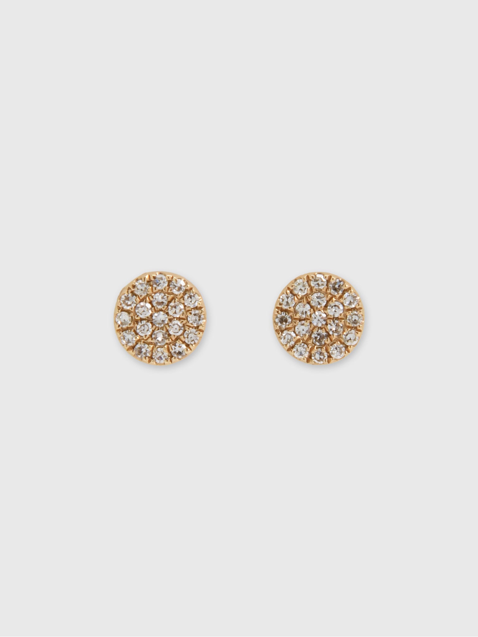 Francie B. Well Rounded Diamond Earrings - Saint Bernard