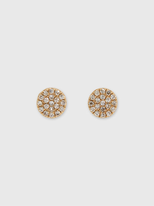 Francie B. Well Rounded Diamond Earrings - Saint Bernard