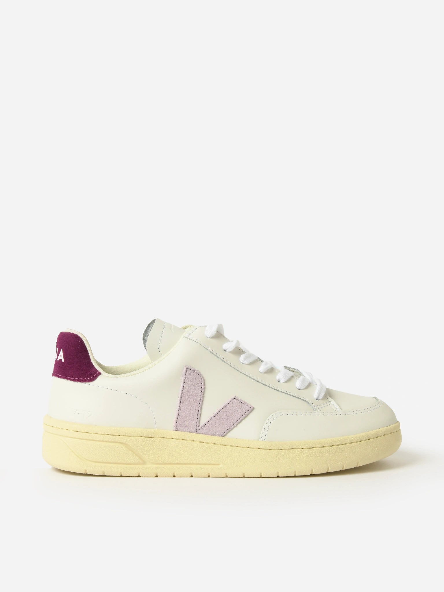 VEJA Women's V-12 Leather Sneaker | $185.00 | Saint Bernard