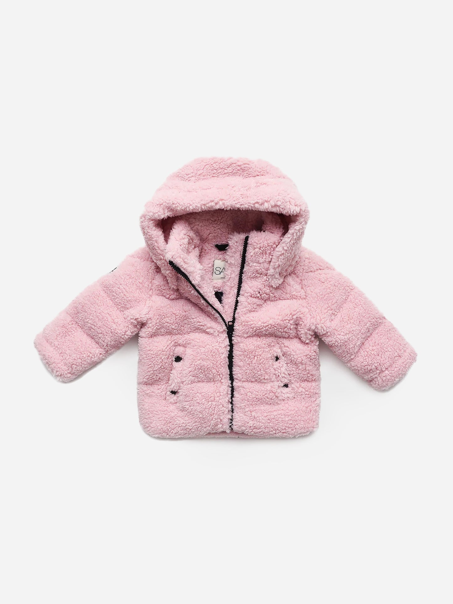 SAM Baby Girls' Snow Bunny Sherpa Jacket