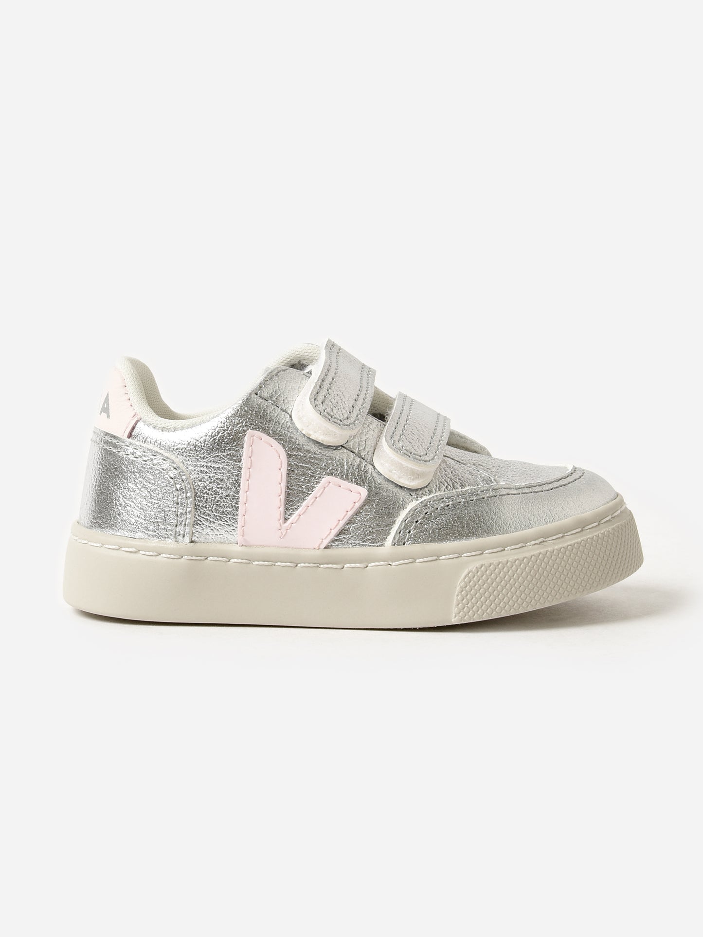 VEJA Kids' Small V-12 Chromefree Leather Sneaker - Saint Bernard