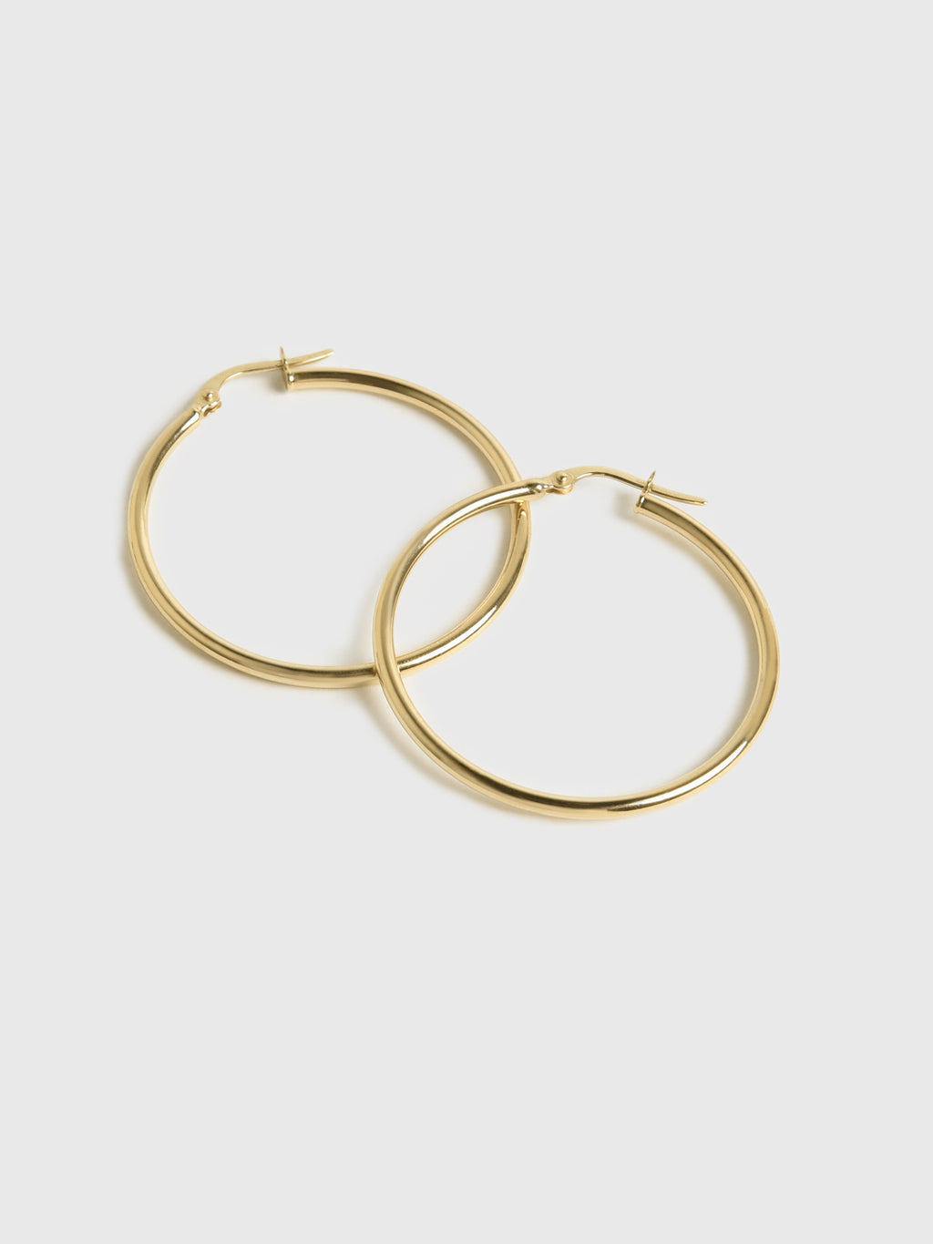 Stone And Strand 30mm Classic Hoop Earrings - Saint Bernard