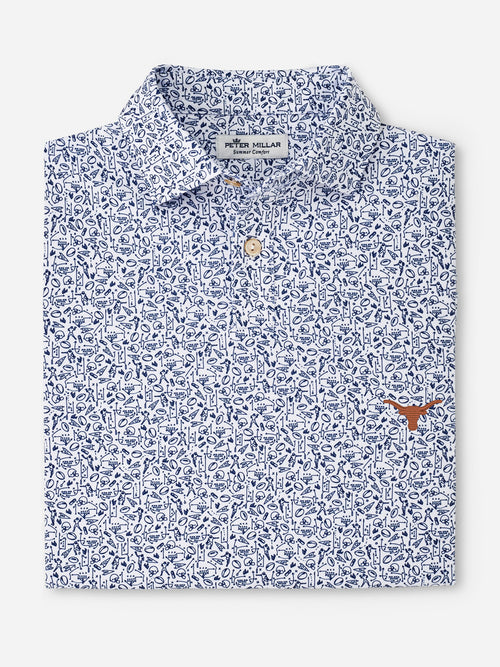 Peter Millar Youth Collegiate Boys' Gameday Performance Jersey Polo