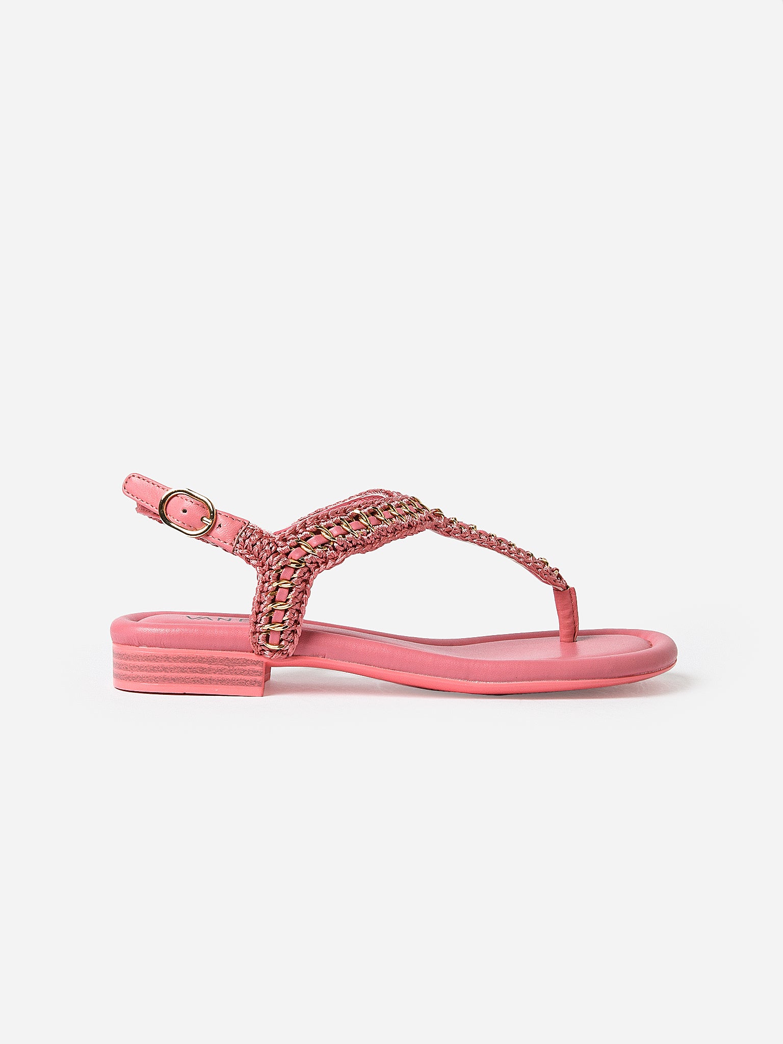 VANGELO Women Sandal YQ3151 Comfort Heel Sandal Pink