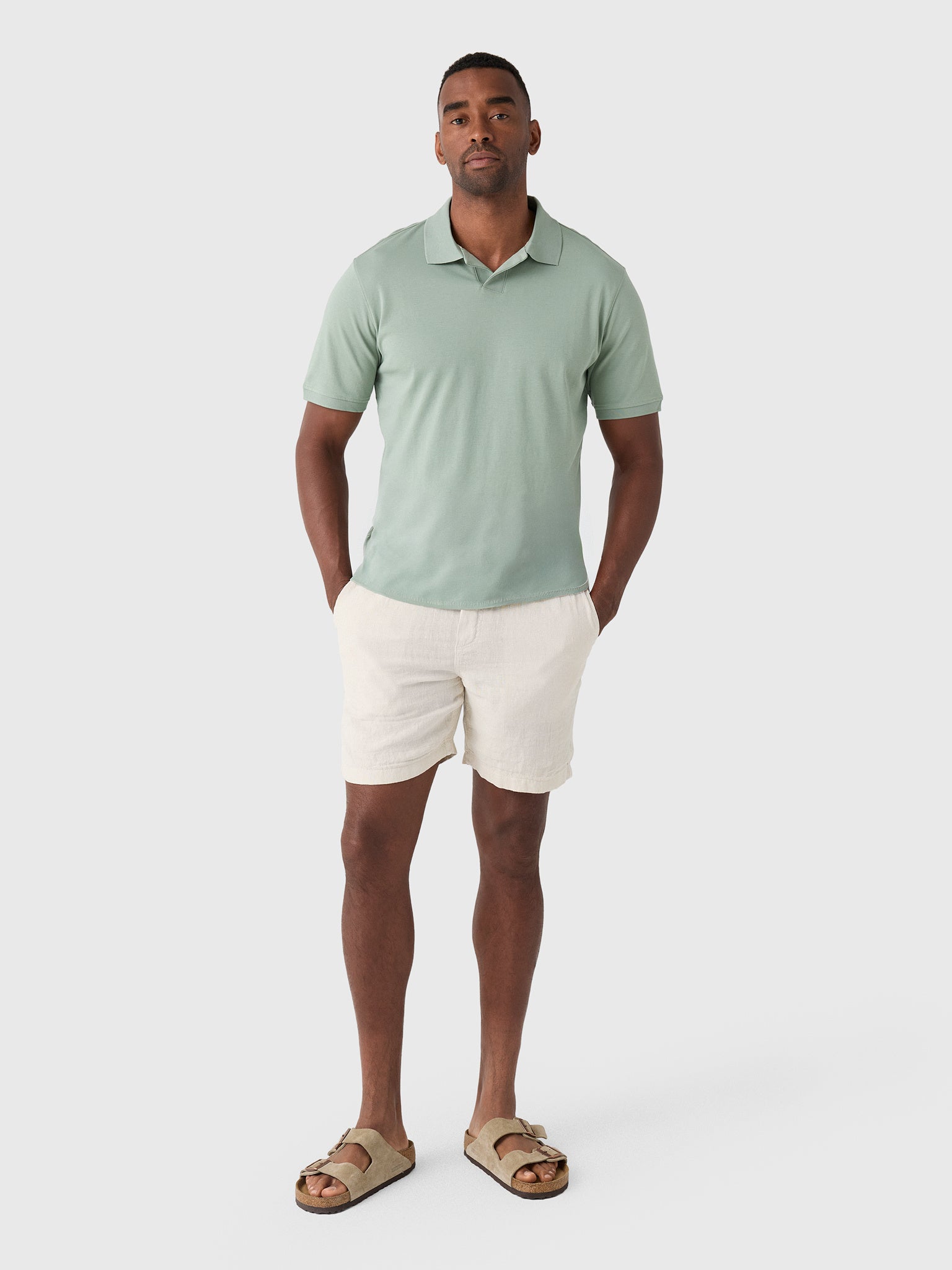 Rye51 Men's The Yates Polo - Saint Bernard