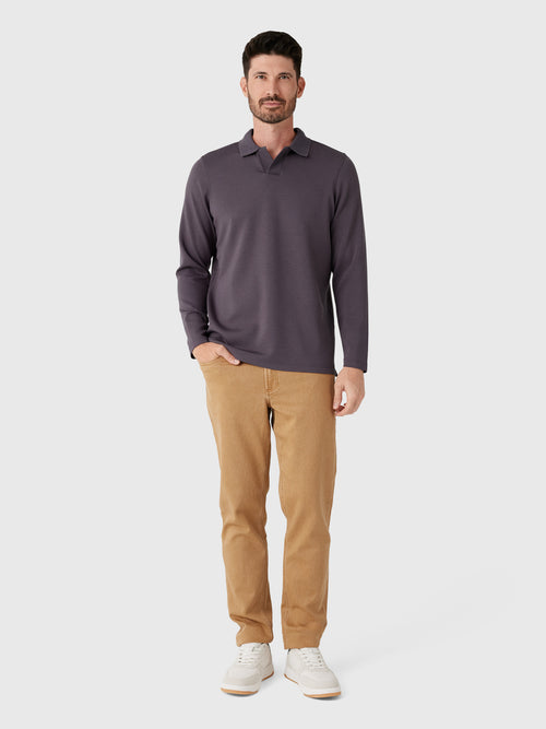 Rye51 Men's The Yates Long Sleeve Polo