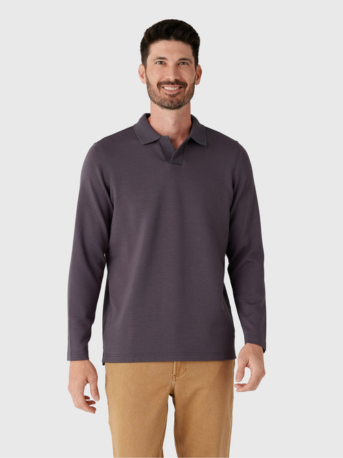 Rye51 Men's The Yates Long Sleeve Polo