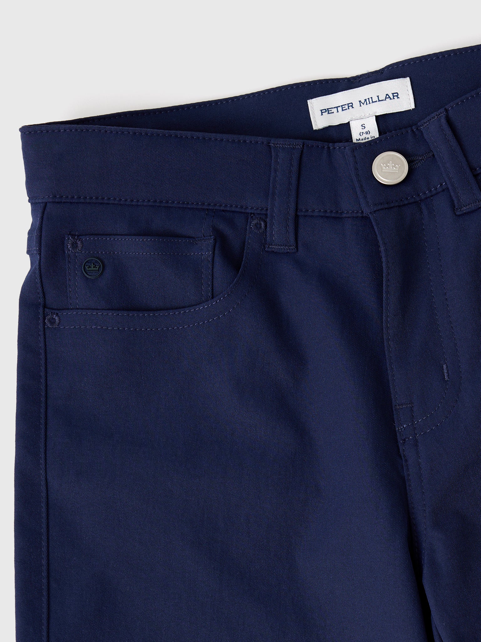 Peter Millar Youth Collection Boys' Performance Twill Five-Pocket Pant - Saint Bernard