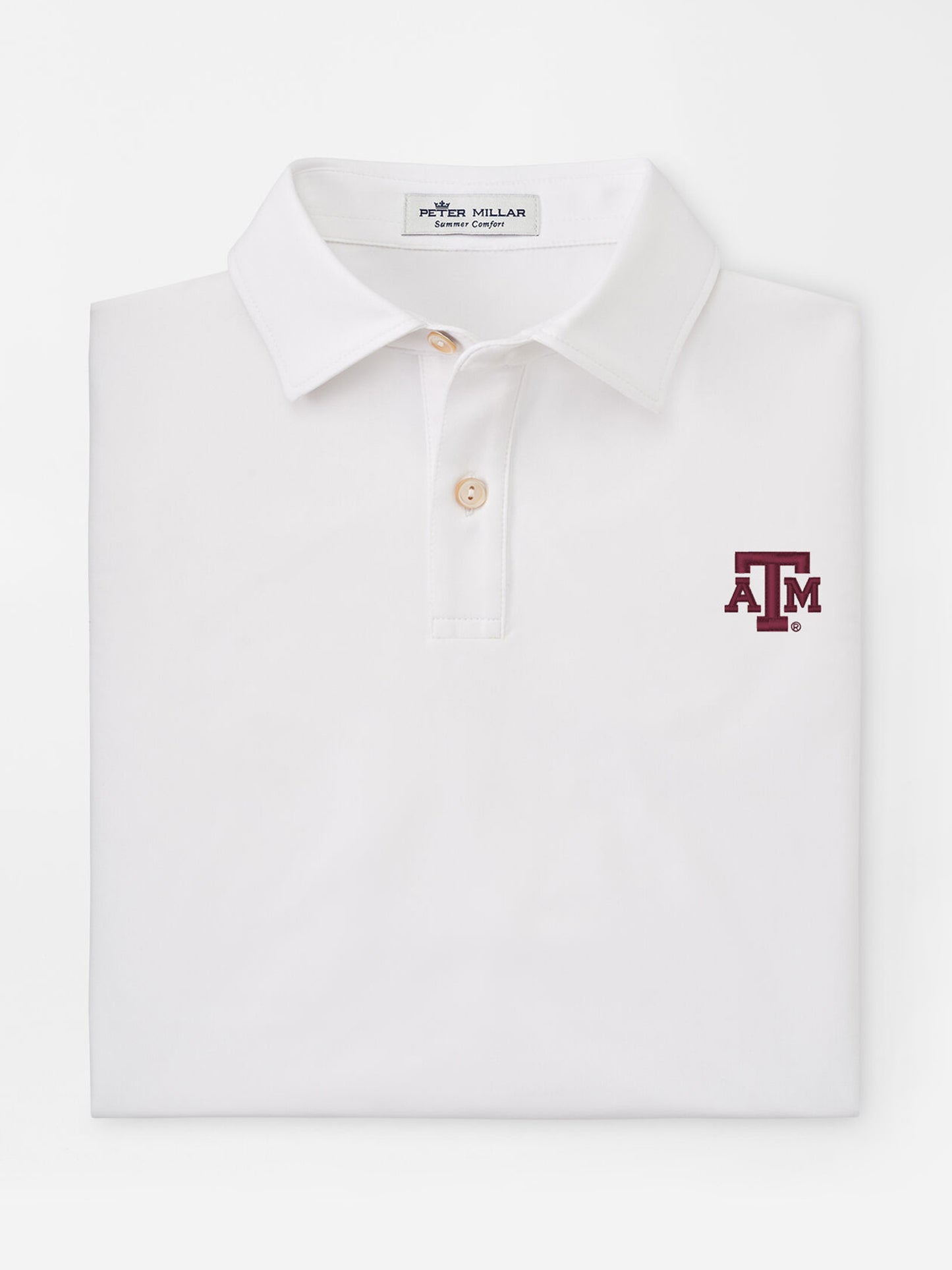 Peter Millar Youth Collegiate Boys' Solid Performance Jersey Polo - Saint Bernard