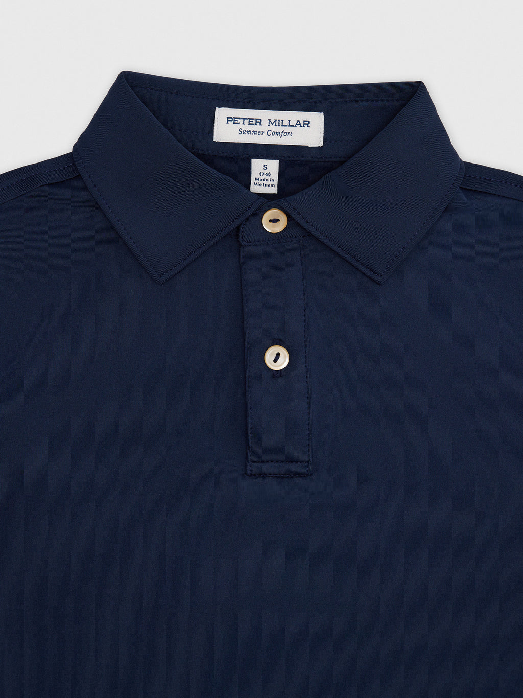 Peter Millar Youth Collection Boys' Solid Performance Jersey Polo - Saint Bernard