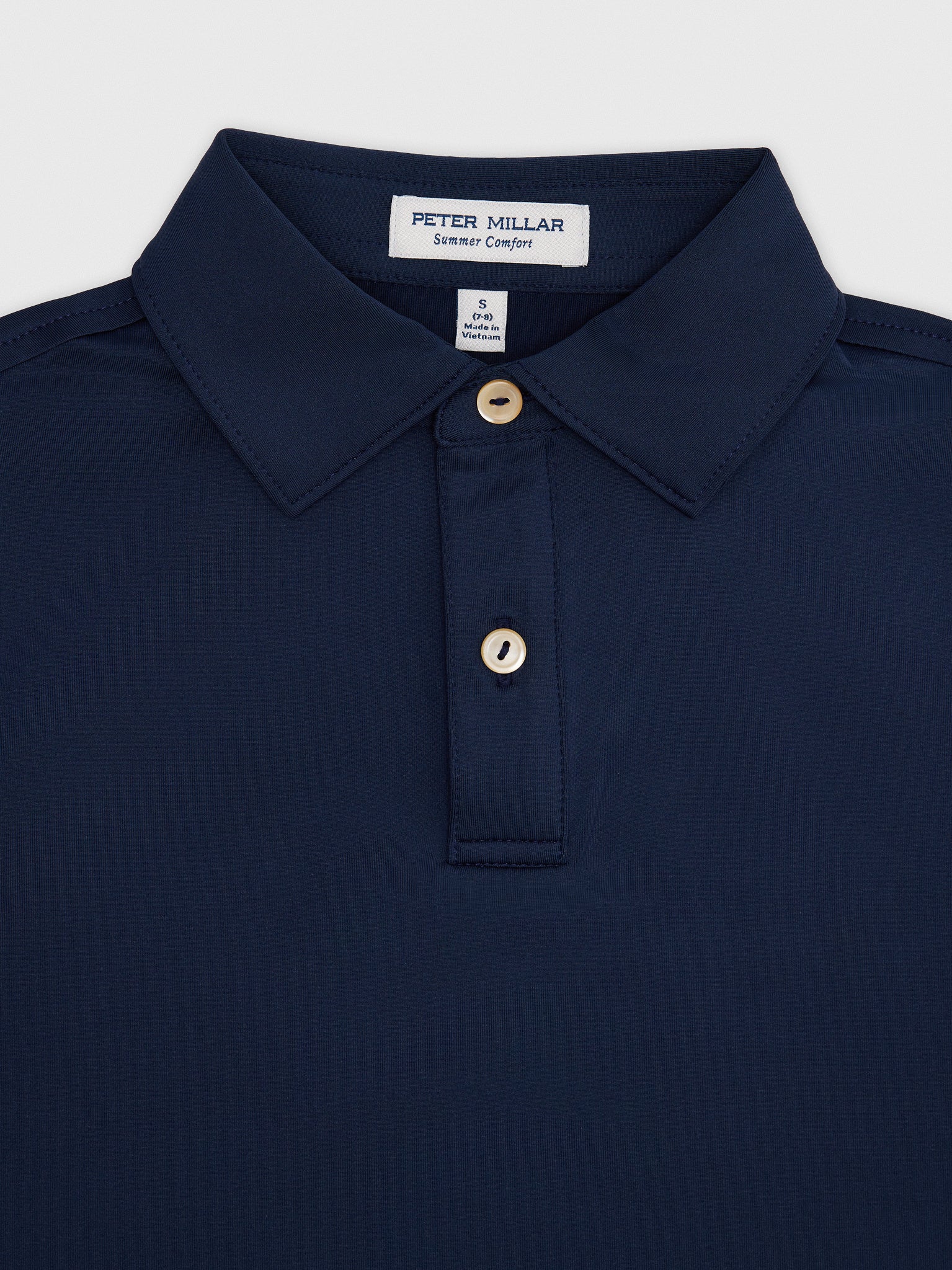 Peter Millar Youth Collection Boys' Solid Performance Jersey Polo - Saint Bernard