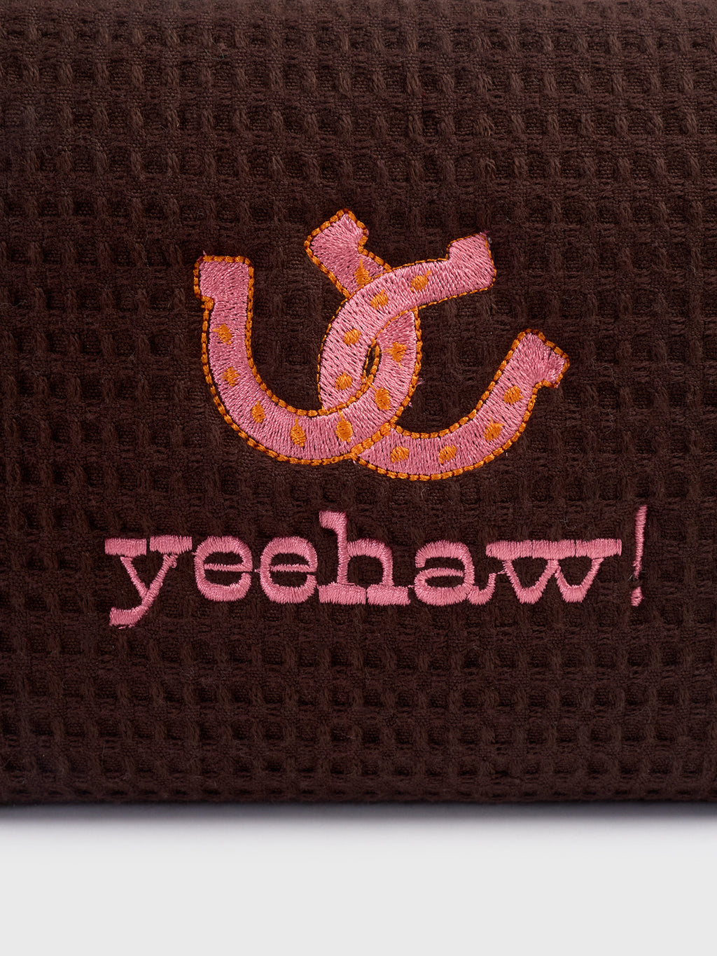 YEEHAW WAFFLE POUCHxCHOCOLATE-alt3