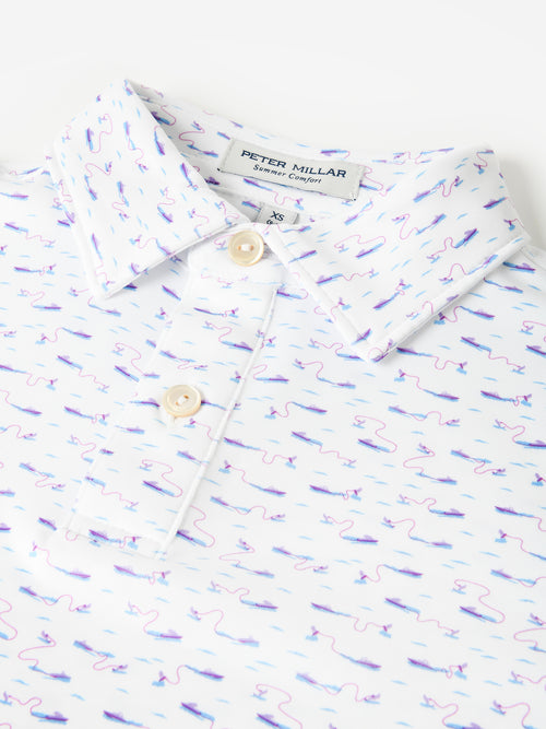 Peter Millar Youth Collection Boys' Cypress Performance Jersey Polo