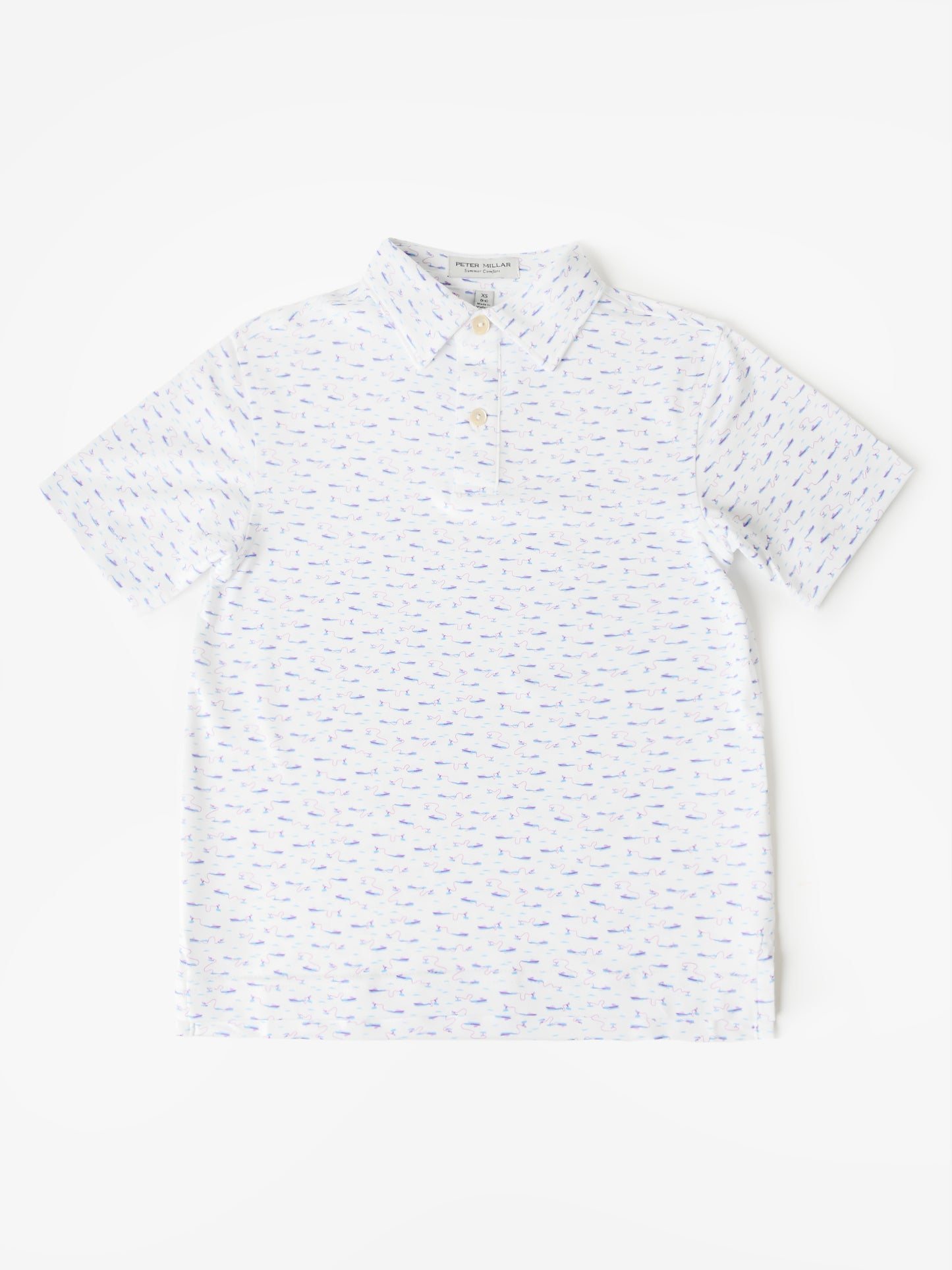 Peter Millar Youth Collection Boys' Cypress Performance Jersey Polo