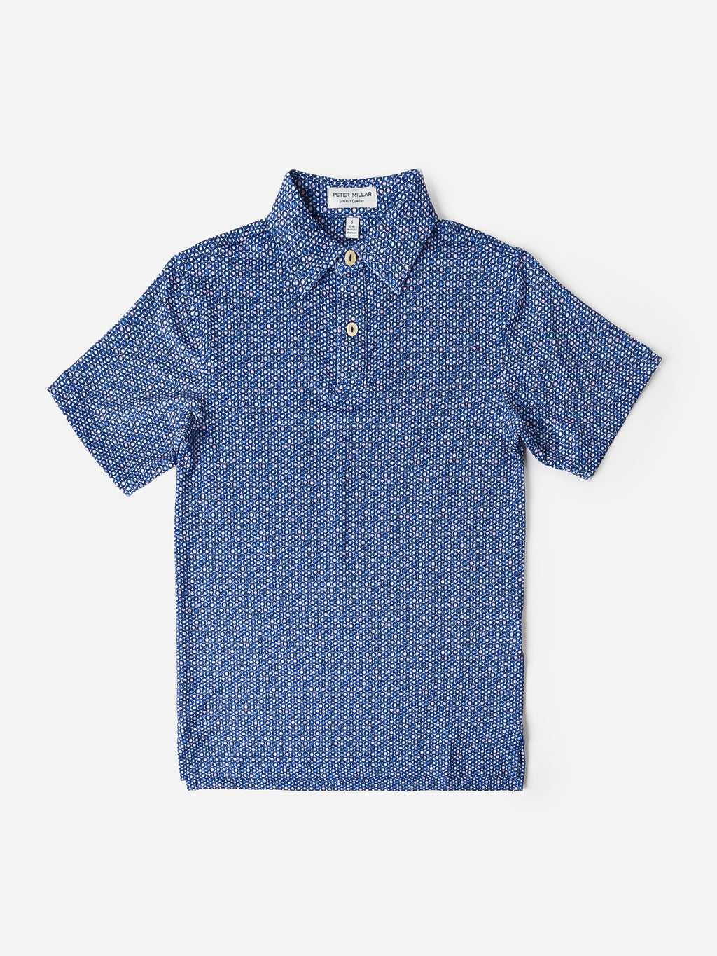 Peter Millar Youth Collection Boys' Record Revolution Performance Jersey Polo - Saint Bernard