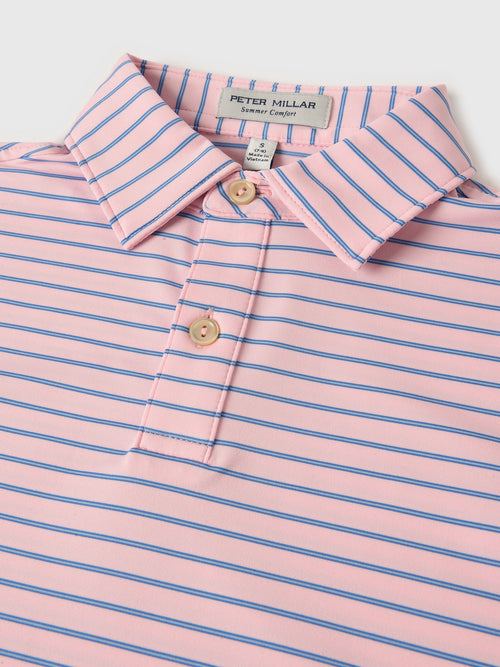 Peter Millar Youth Collection Boys' Drum Performance Jersey Polo