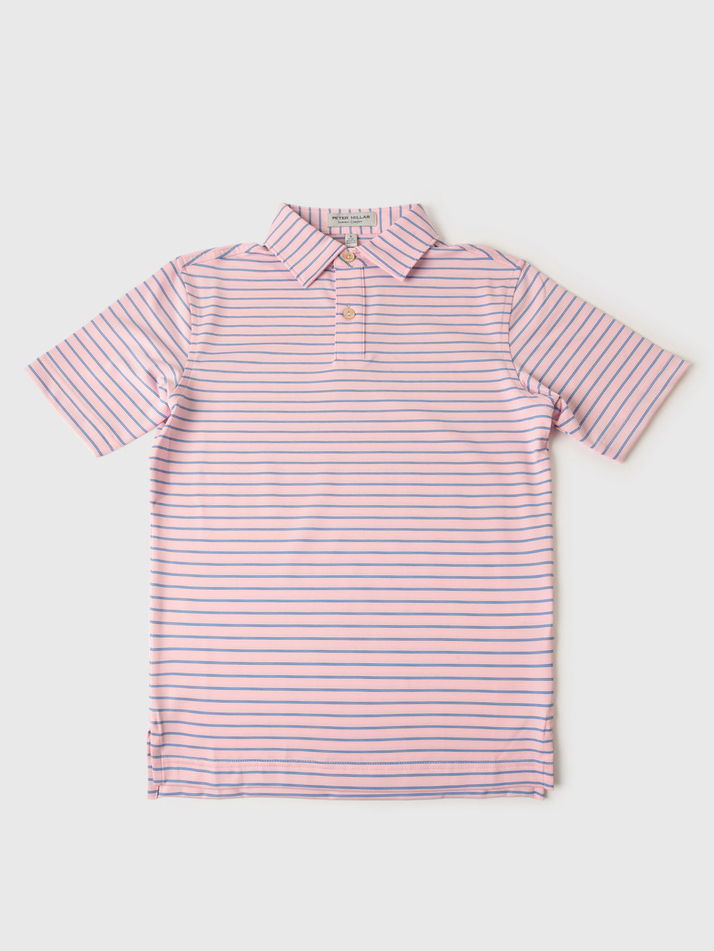Peter Millar Youth Collection Boys' Drum Performance Jersey Polo - Saint Bernard