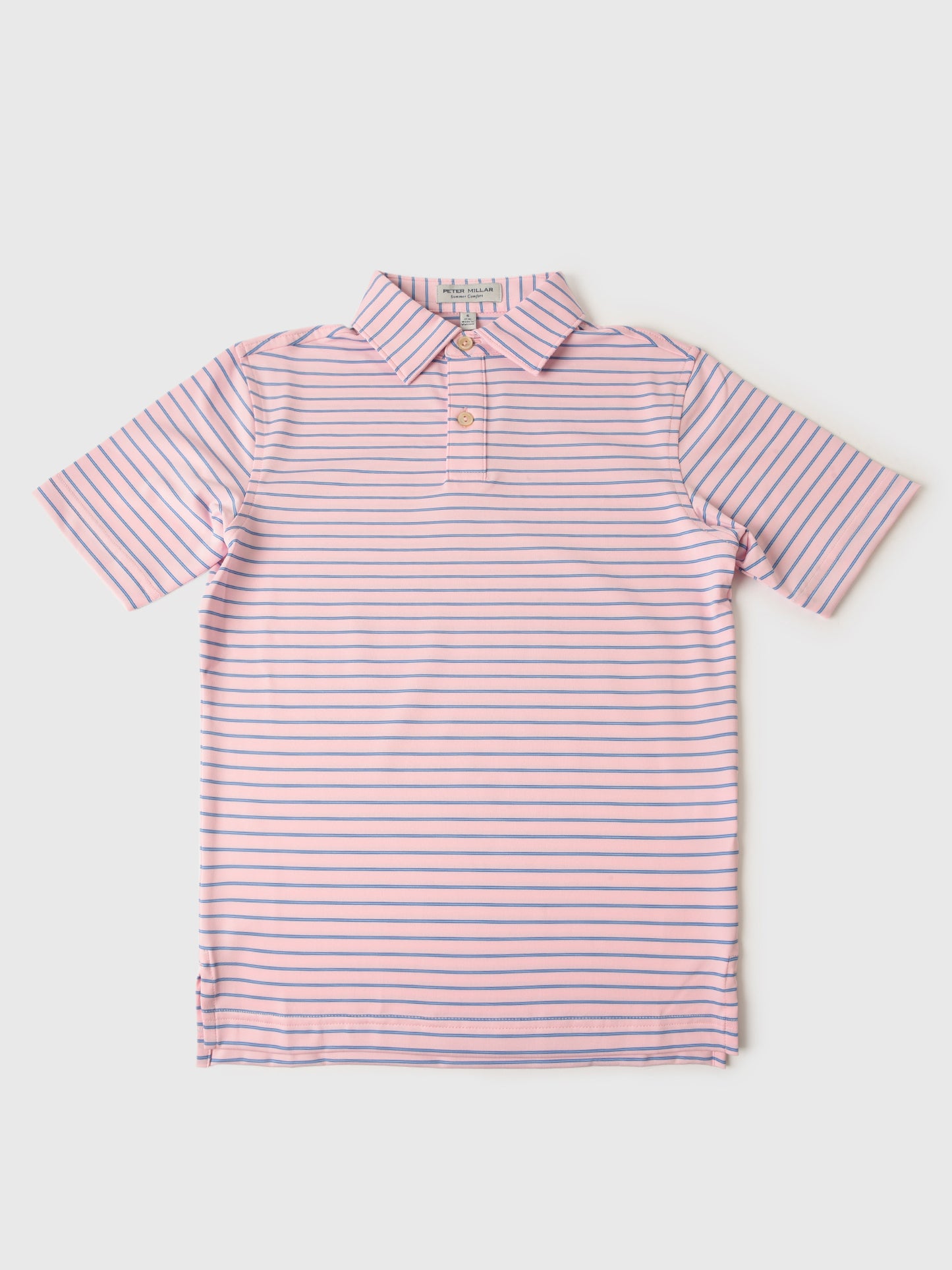 Peter Millar Youth Collection Boys' Drum Performance Jersey Polo - Saint Bernard