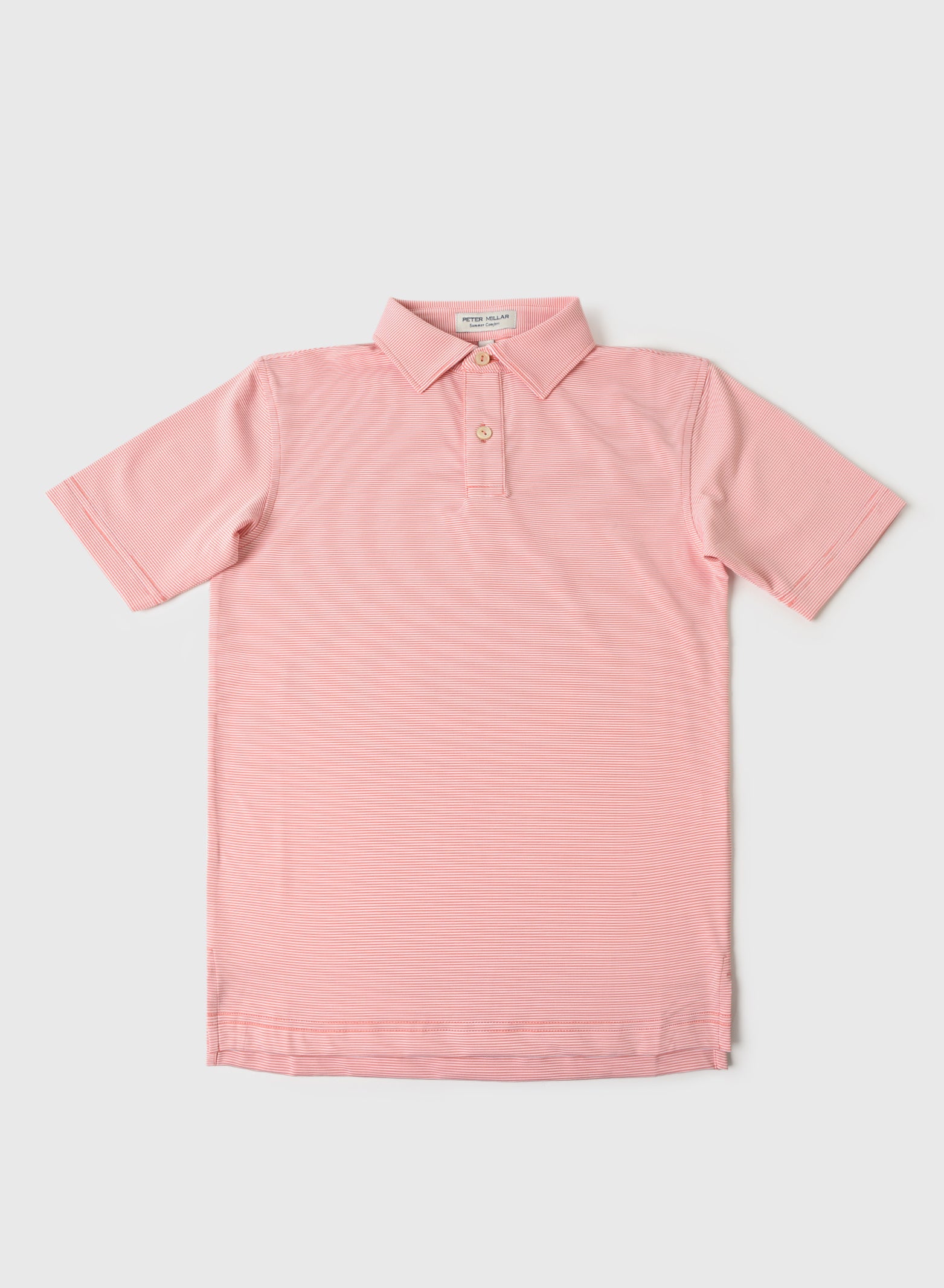 Peter Millar Youth Collection Boys' Jubilee Performance Jersey Polo - Saint Bernard