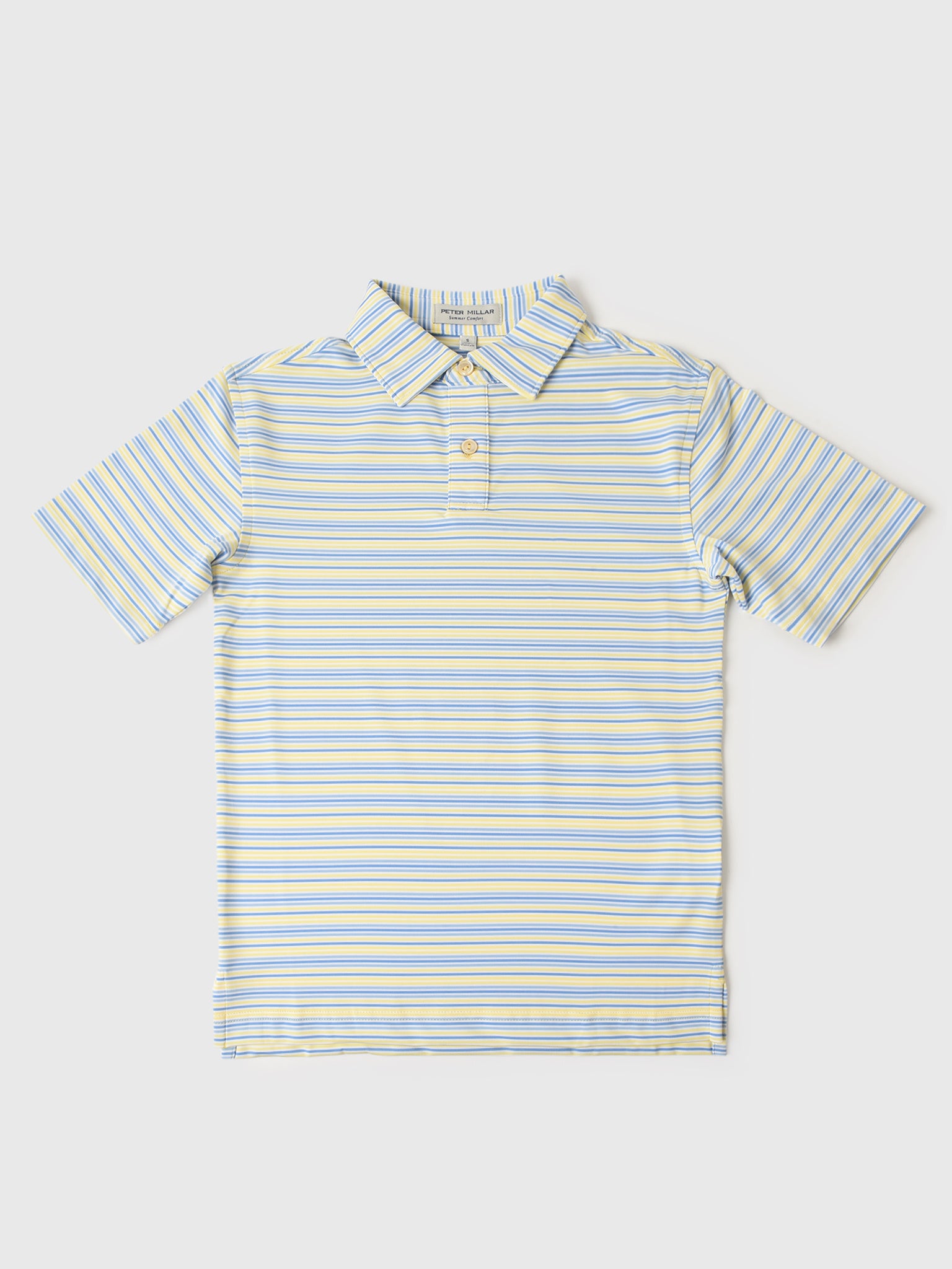 Peter Millar Youth Collection Boys' Clifton Performance Jersey Polo - Saint Bernard
