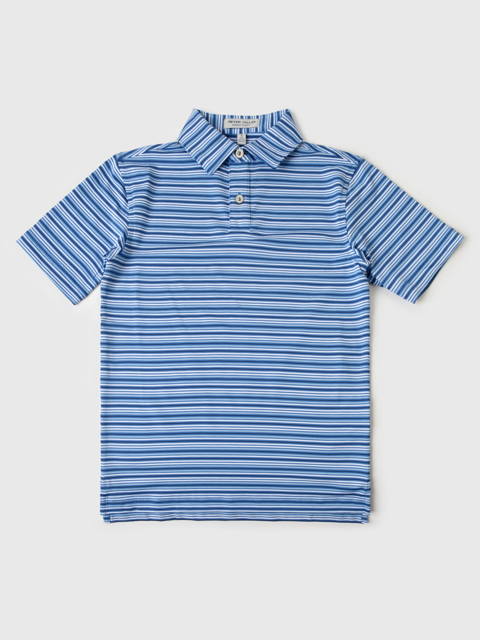 Peter Millar Youth Collection Boys' Clifton Performance Jersey Polo - Saint Bernard