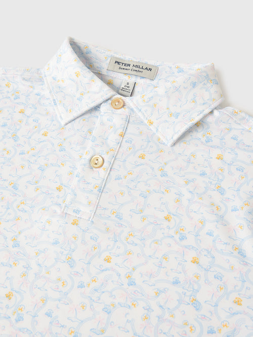 Peter Millar Youth Collection Boys' Sandtrapped Performance Jersey Polo