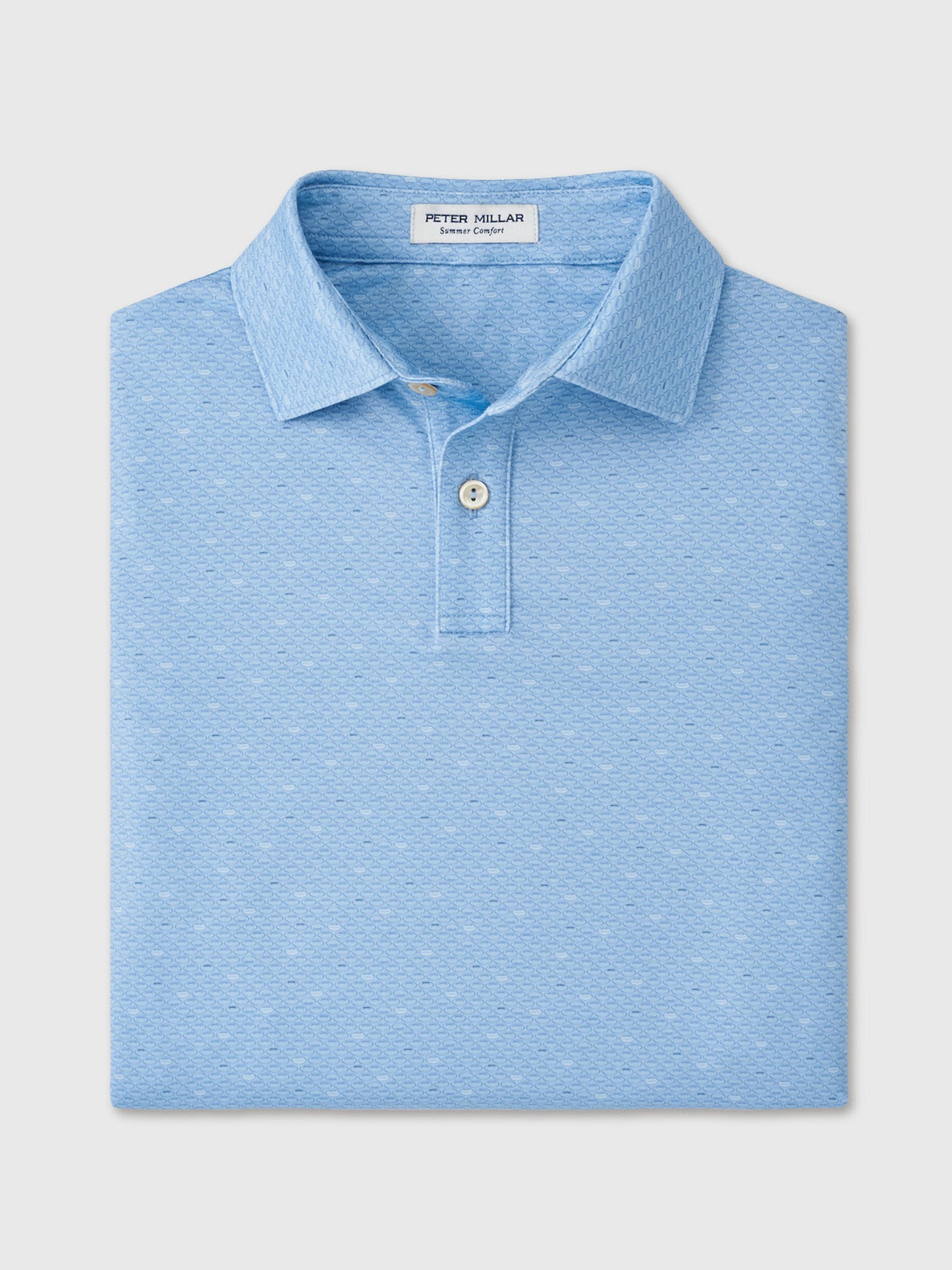 Peter Millar Youth Collection Boys' Fall Football Performance Jersey Polo - Saint Bernard