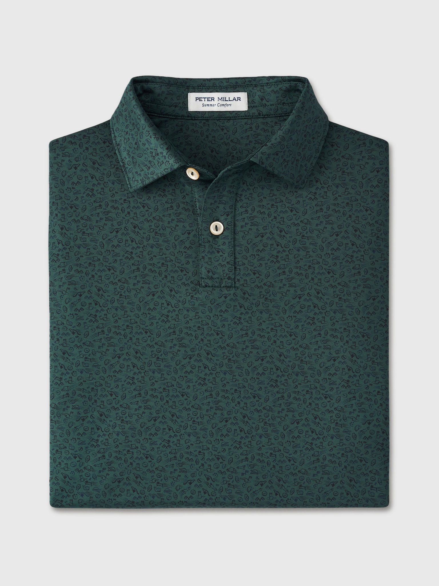 Peter Millar Youth Collection Boys' No Slow Play Performance Jersey Polo - Saint Bernard