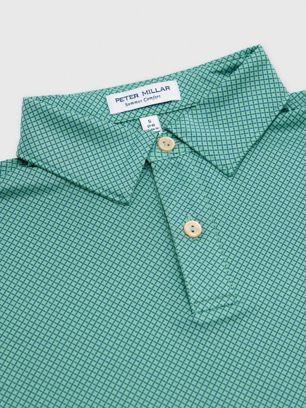 Peter Millar Youth Collection Boys' Fulton Performance Jersey Polo - Saint Bernard