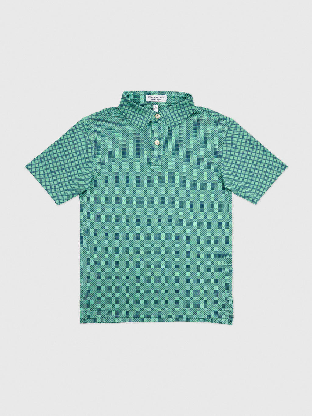 Peter Millar Youth Collection Boys' Fulton Performance Jersey Polo - Saint Bernard