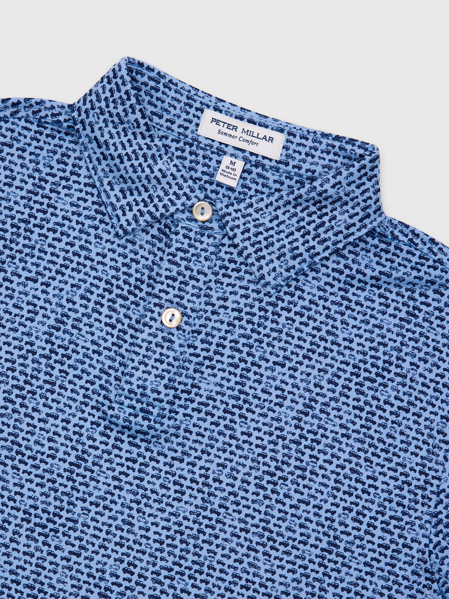 Peter Millar Youth Collection Boys' Off-Road Performance Jersey Polo - Saint Bernard