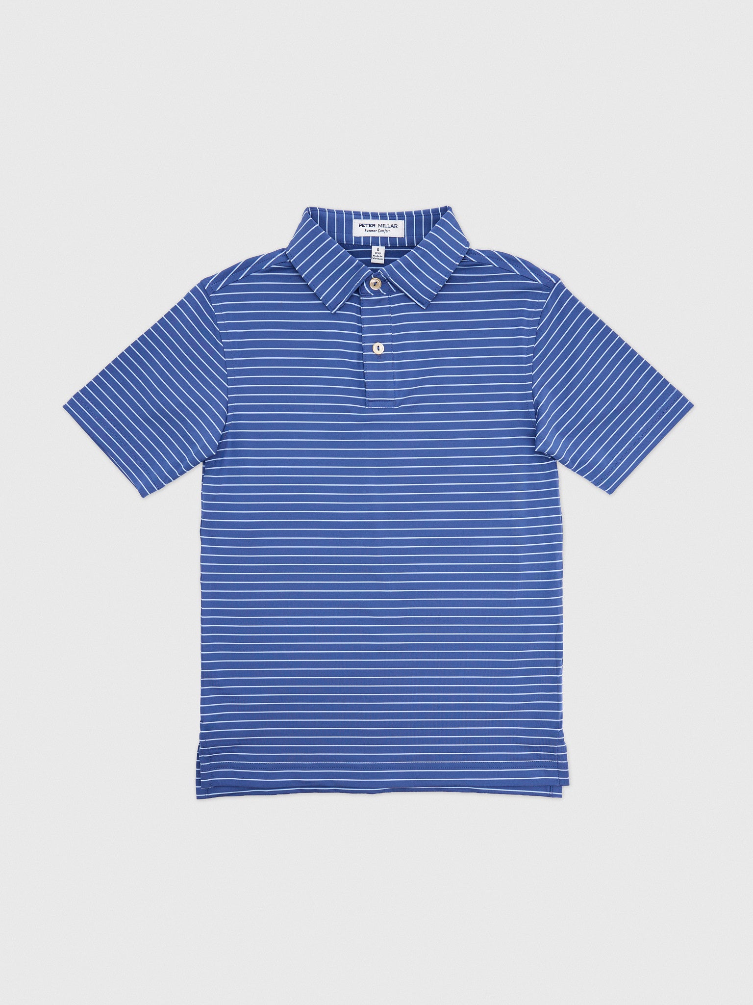 Peter Millar Youth Collection Boys' Oaks Performance Jersey Polo - Saint Bernard