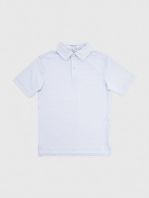 Peter Millar Youth Collection Boys' Brooks Performance Jersey Polo