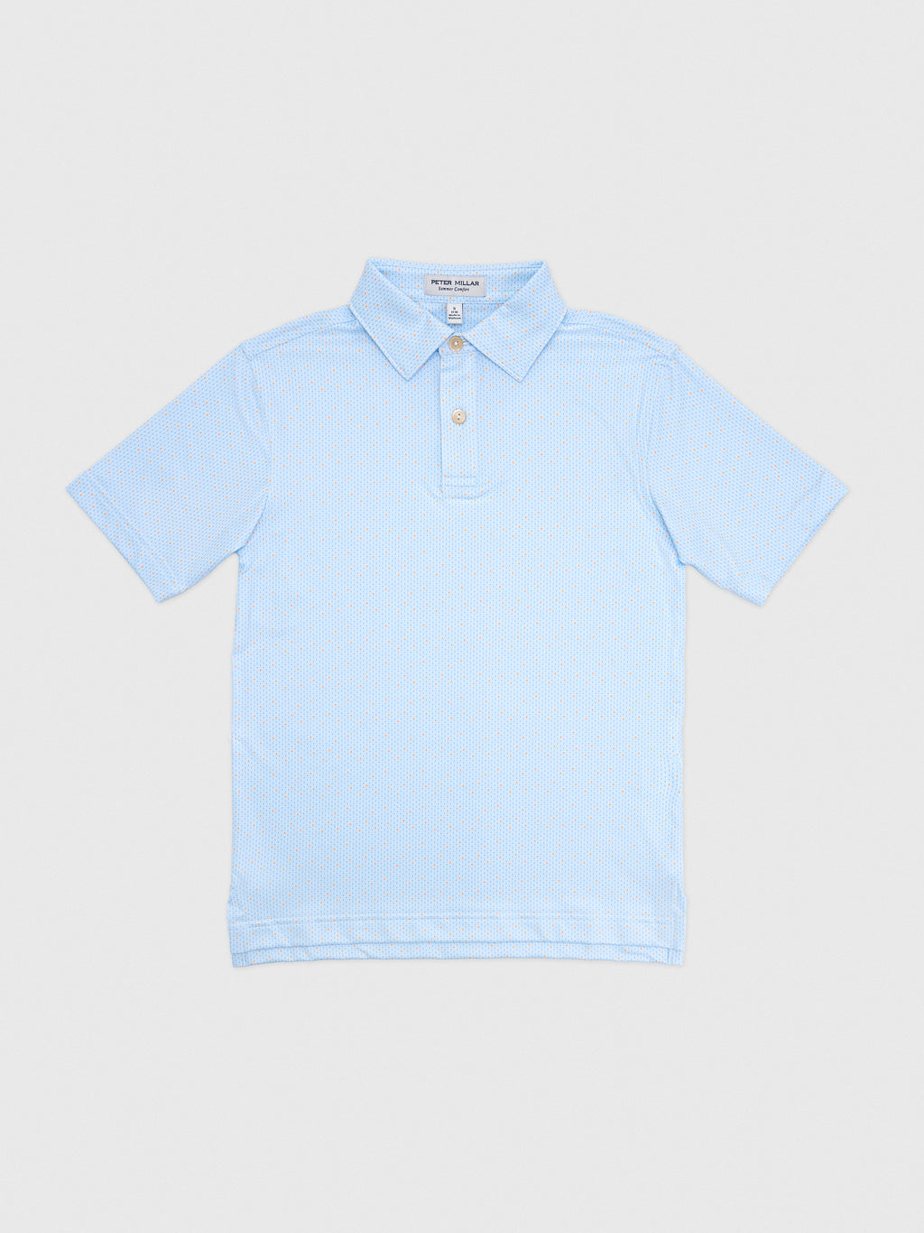 Peter Millar Youth Collection Boys' Bartlett Performance Jersey Polo - Saint Bernard