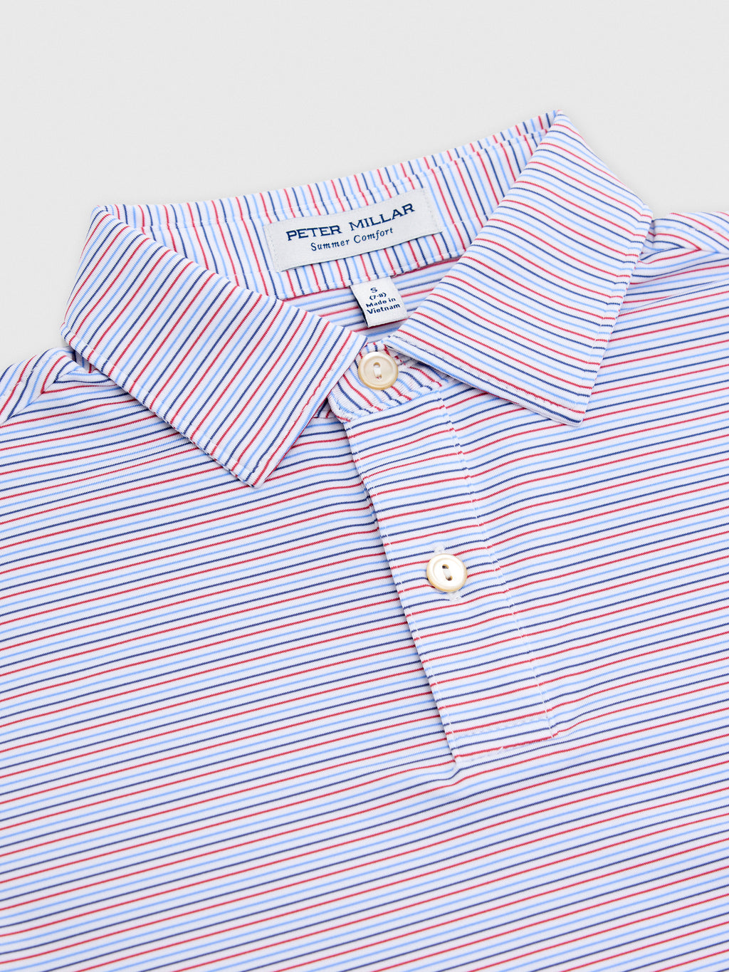 Peter Millar Youth Collection Boys' Pierce Performance Jersey Polo - Saint Bernard