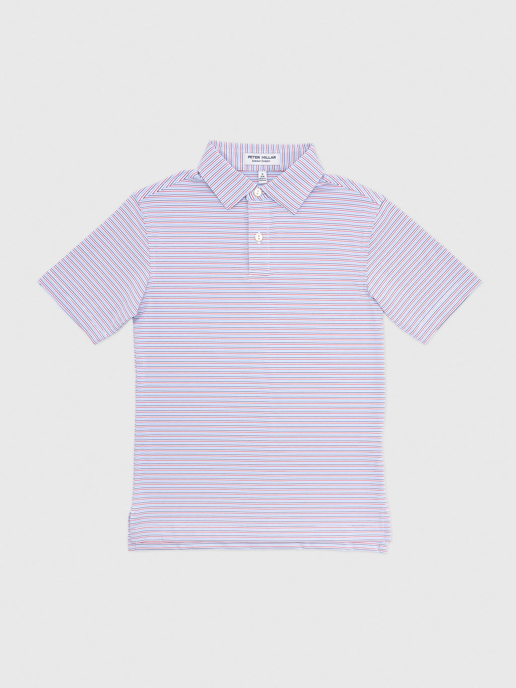 Peter Millar Youth Collection Boys' Pierce Performance Jersey Polo - Saint Bernard