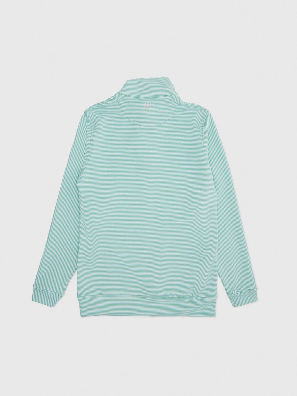 Peter Millar Youth Collection Boys' Perth Sugar Stripe Performance Quarter-Zip - Saint Bernard