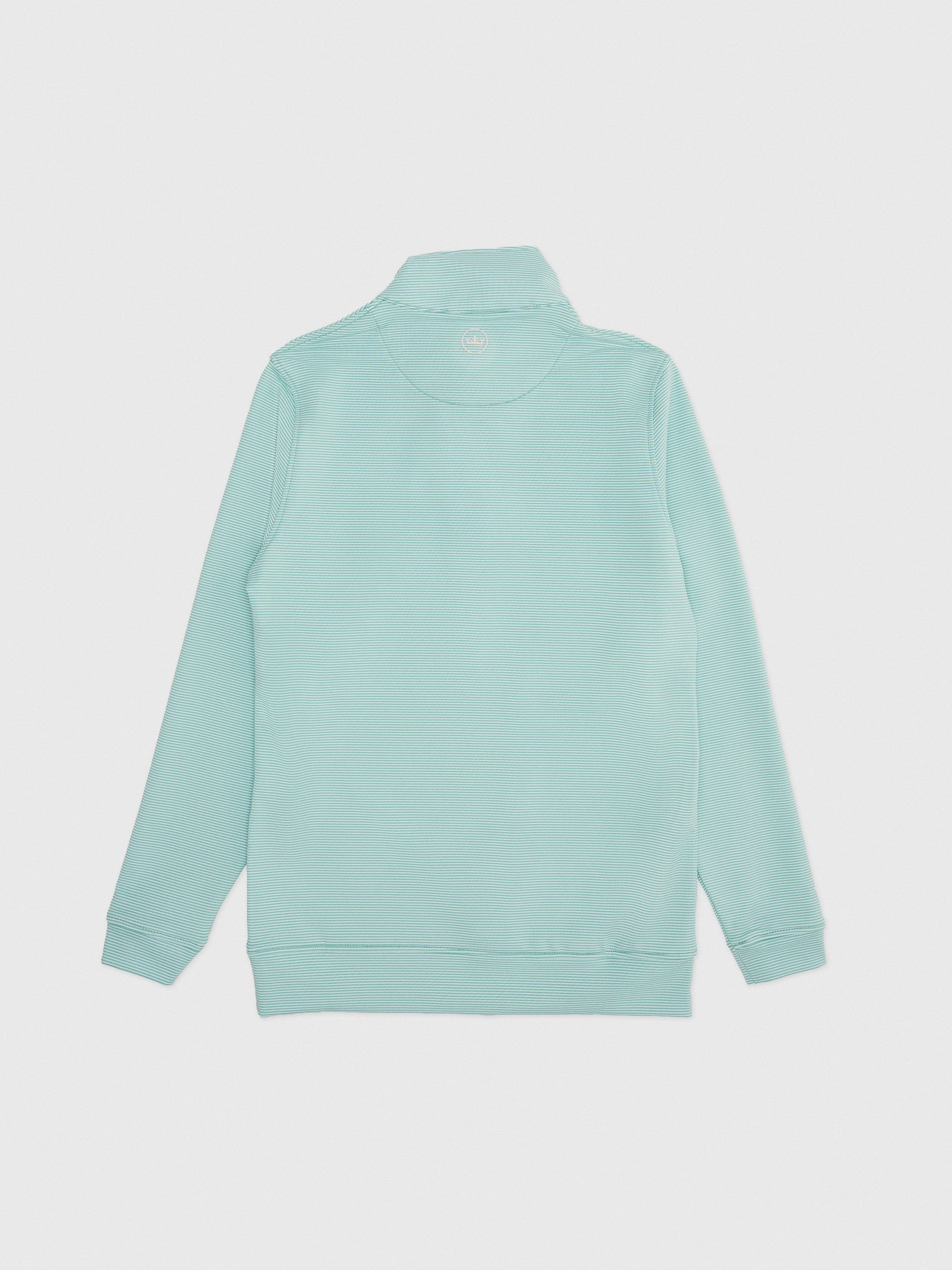 Peter Millar Youth Collection Boys' Perth Sugar Stripe Performance Quarter-Zip - Saint Bernard