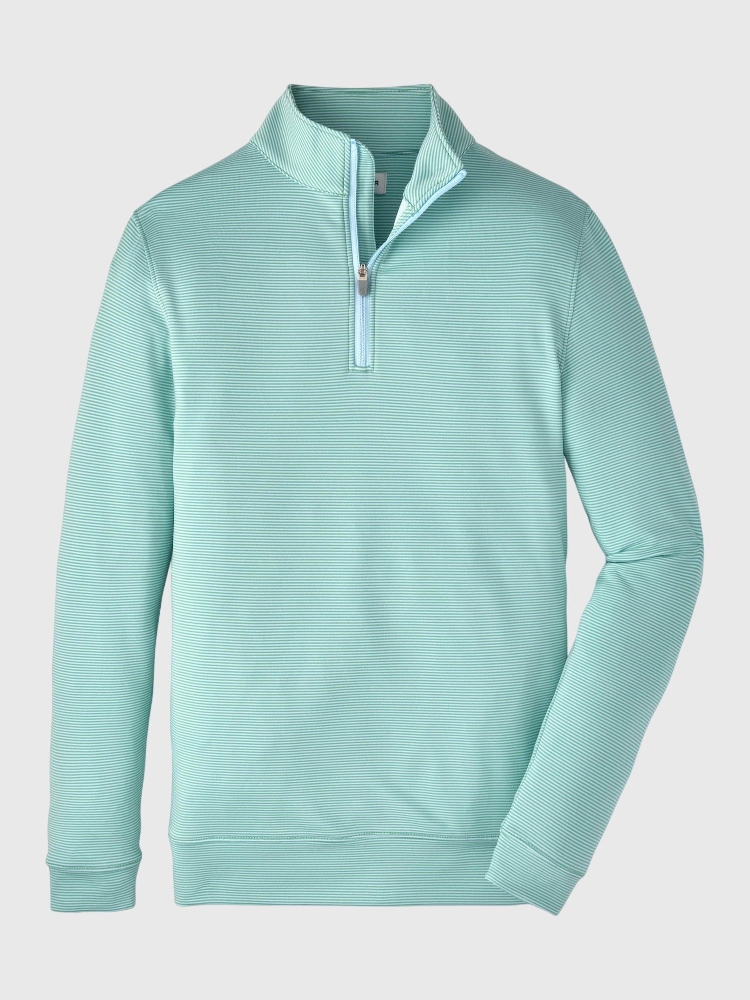 Peter Millar Youth Collection Boys' Perth Sugar Stripe Performance Quarter-Zip