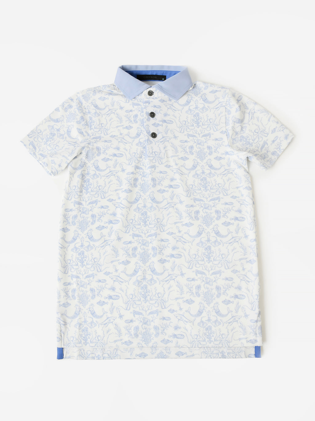 Greyson Boys' Ocean Curiosities Polo - Saint Bernard