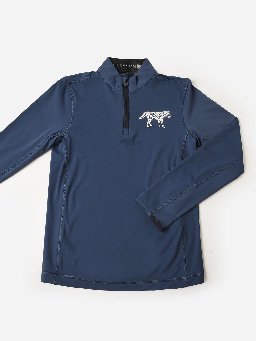 Greyson Boys' Tate Mockneck Quarter-Zip - Saint Bernard