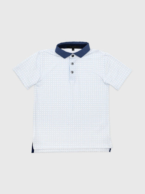 Greyson Boys' Icon Edge Polo - Saint Bernard