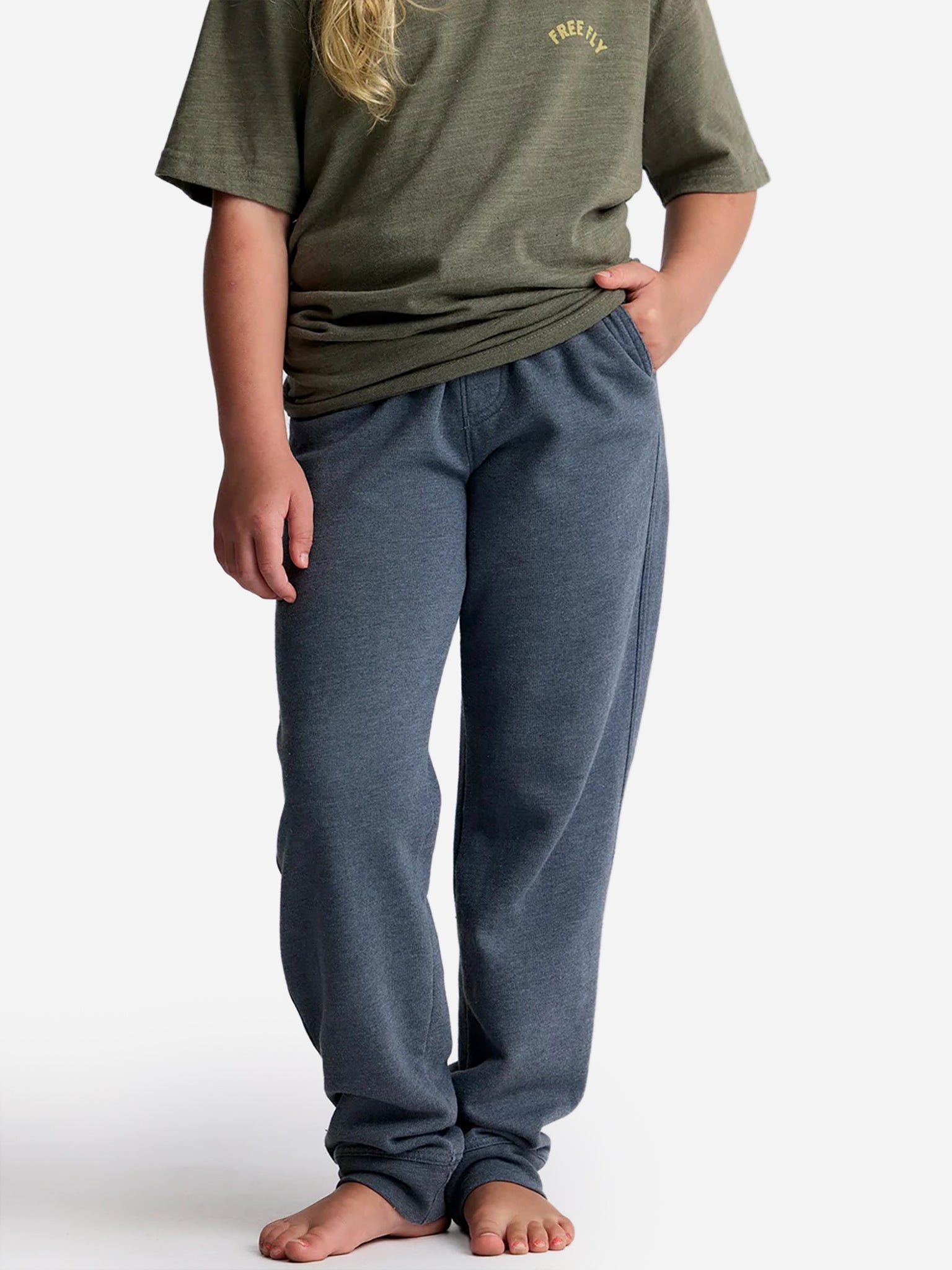 Free Fly Kids' Fleece Jogger - Saint Bernard