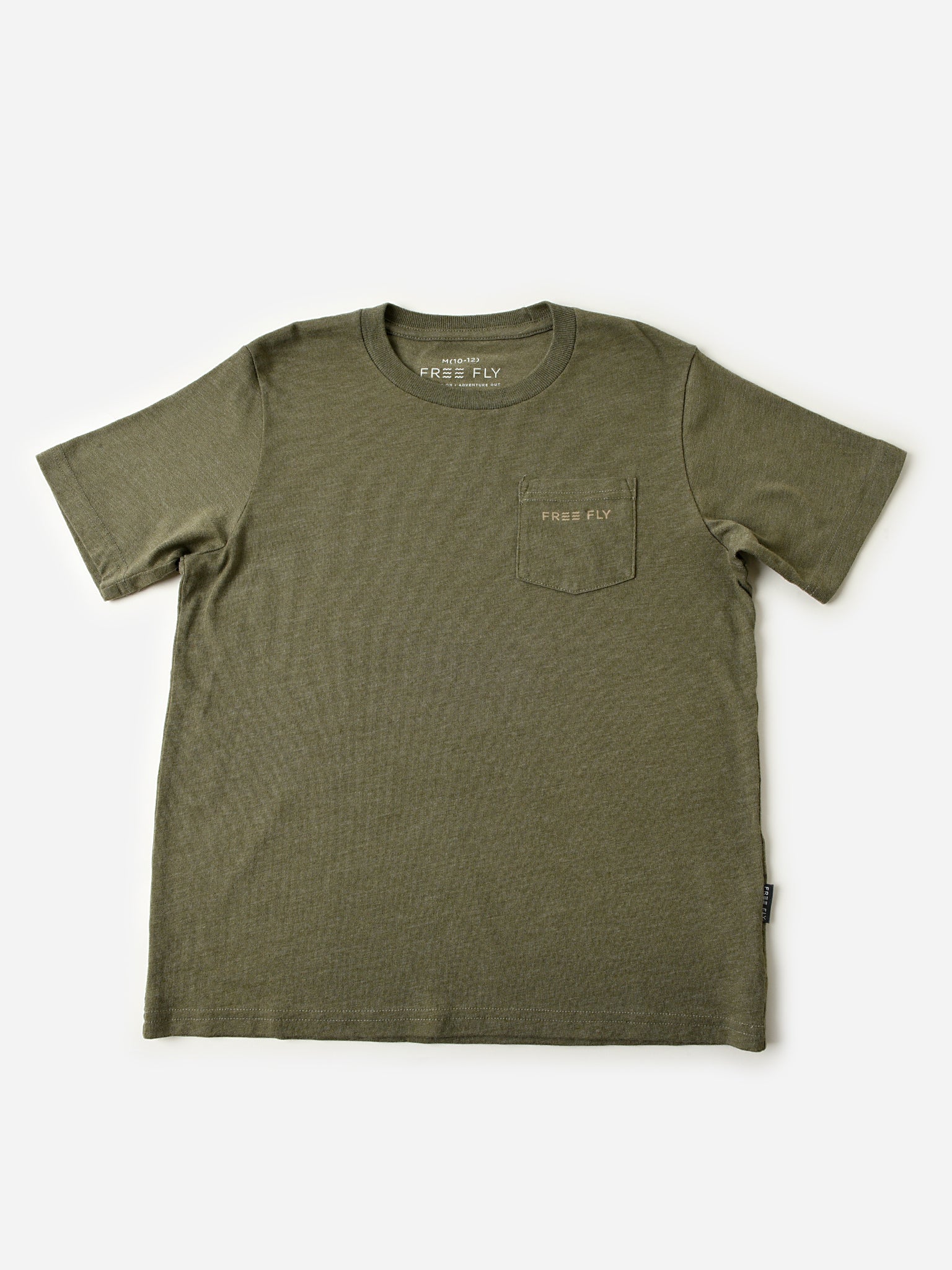 Free Fly Boys' Redfish Camo Pocket Tee - Saint Bernard